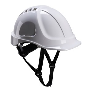 CAPACETE VENTILADO ABS BRANCO C/ BARBAQUEIXO PS55